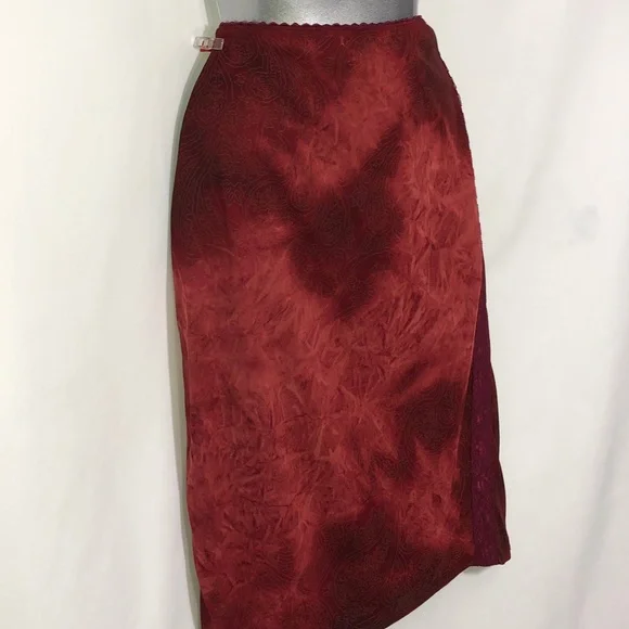 Rampage slip skirt lace on sides gold paisley - Picture 6 of 8